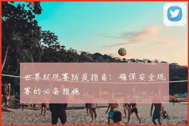 世界杯观赛防疫指南:确保安全观赛的必备措施